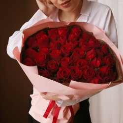 51 кенийская роза в упаковке 