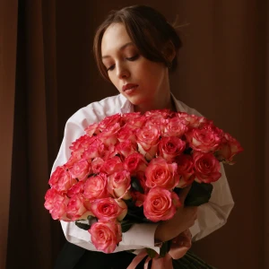 Букет из 51 розы Джумилия