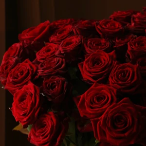 Букет 51 роза Рэд Наоми