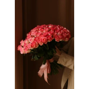 Букет 101 роза Джамиля 